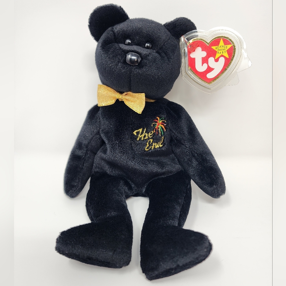 Ty Original Beanie Baby The End Teddy